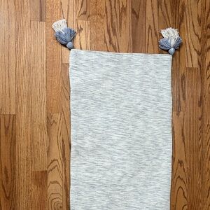 The Bradford Exchange Gray and Cream Table Runner